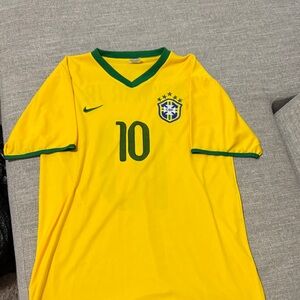 Yellow Brazil Soccer Jersey